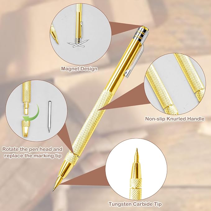 2 Pcs Tungsten Carbide Tip Scriber - Image 2