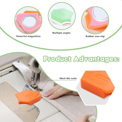 Pcmursal 6 Packs Magnetic Seam Guide - Image 4