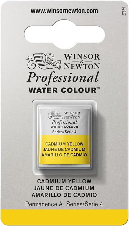 Winsor & Newton Professional Watercolor, Half Pan, Cadmium Yellow by WinsorNewton