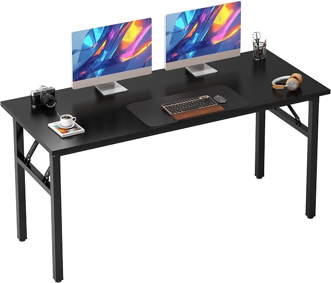 Need Folding Desk, 54 inch Large Computer Desk by Need