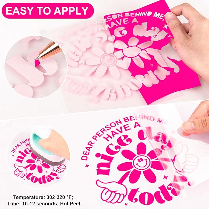 VINYL FROG Heat Transfer Vinyl Roll HTV Vinyl - Image 3