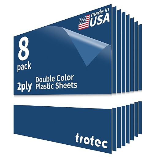 Trotec TroLase | 12"x12"x1/32", Guillotine | Made in USA by TrotecEngravingSupplies
