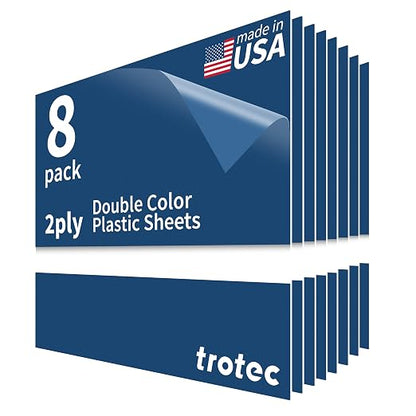 Trotec TroLase | 12"x12"x1/32", Guillotine | Made in USA by TrotecEngravingSupplies
