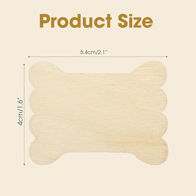 100 Pieces DIY Embroidery Thread Floss Bobbin Organizer Wooden Ribbon Twine Reel - Image 2