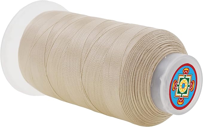 Mandala Crafts Cream Heavy Duty Thread - Image 2