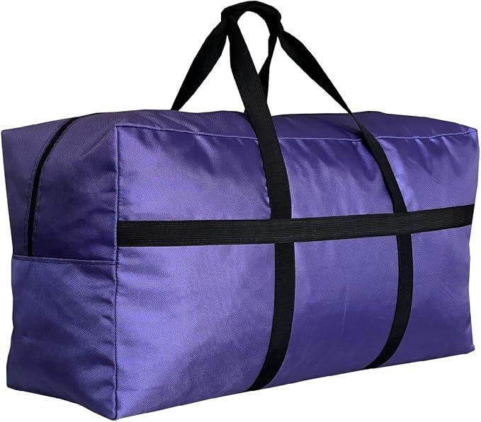 Extra Large Duffle Bag for Travel, Big Foldable Storage Bag by HaoHakka