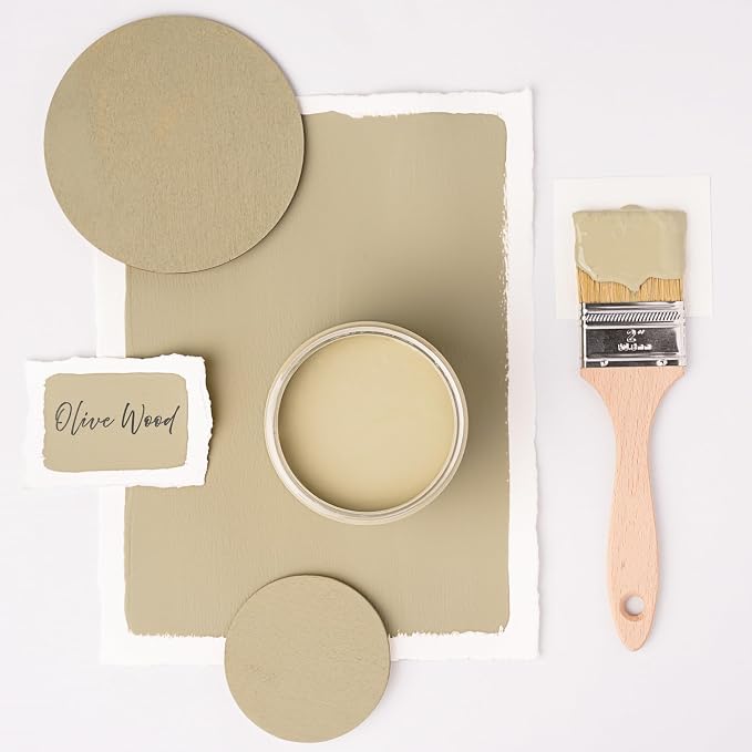 Dixie Belle Paint Company Chalk Finish Furniture Paint – Olive Wood – Matte - Image 6