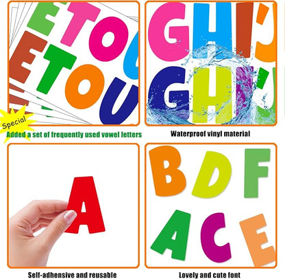 Bemeol 360 Pcs 30 Sheets Bulletin Board Letters 2.5 Inches Alphabet Stickers - Image 5