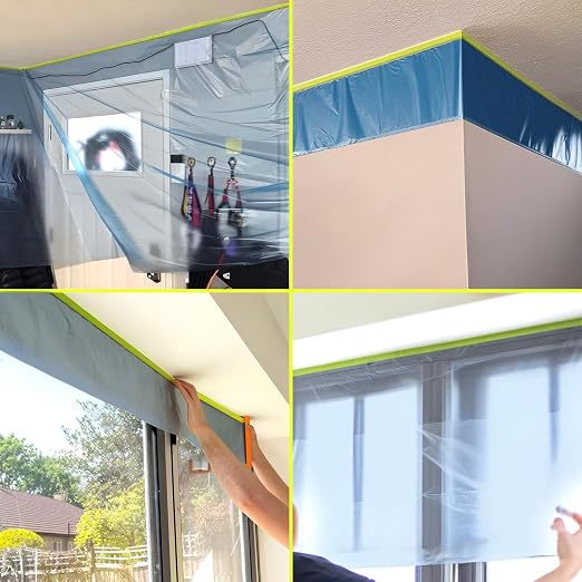 Pre-Taped Masking Film for Painting - Image 6