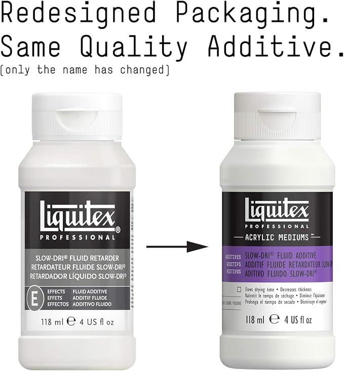 Liquitex Professional Effects Medium, Slow-Dri Fluid Retarder - Image 2