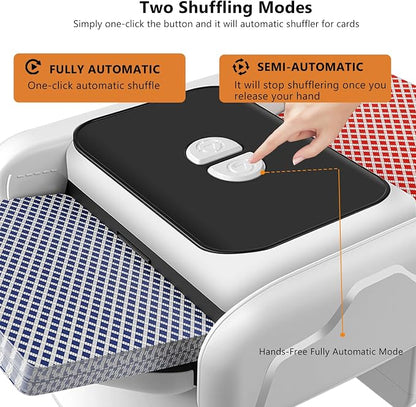 Automatic Card Shuffler，Rechargeable One-Click Card Shuffler - Image 5