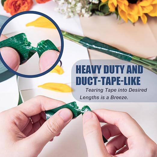 Green Floral Tape - Image 4