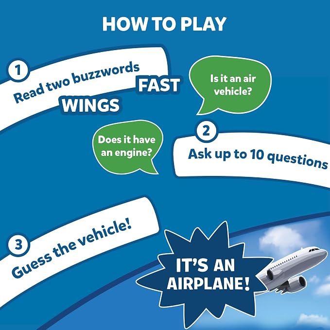 Skillmatics Guess in 10 Things That Go, Kids Who Love Card Games, Educational - Image 3