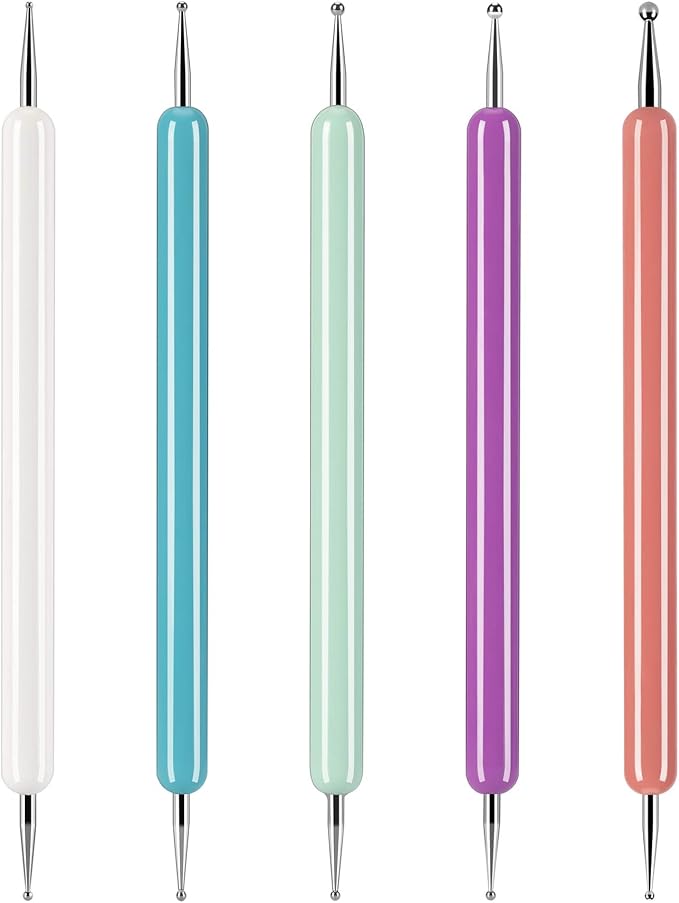 5 Pcs Pattern Tracing Stylus, Ball Embossing Stylus by Coyaho