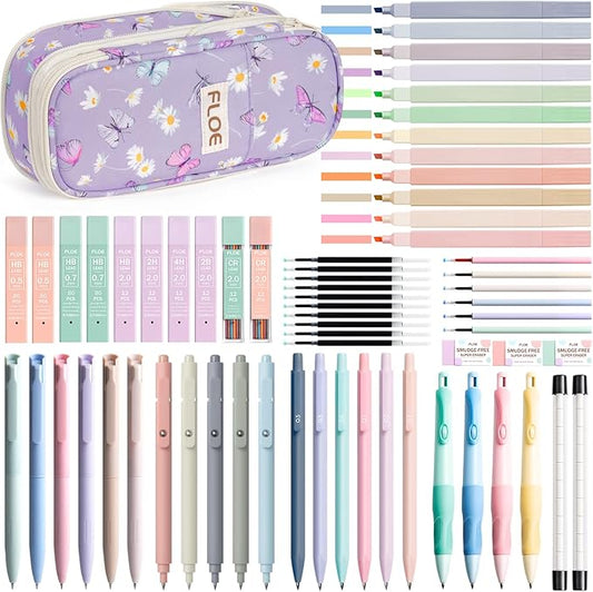 65PCS Aesthetic School Supplies by Unknown