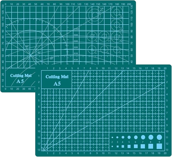 Cutting Mat 8in6in Self Healing Cutting Mat Size Double Sided 5-Ply Rotary by Unknown