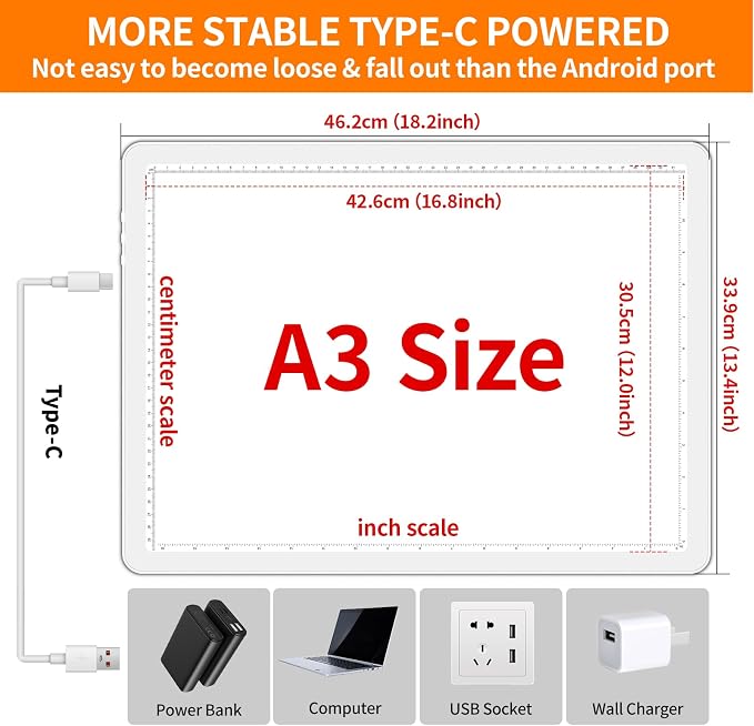 Elice Magnetic A3 Light Board - Image 4