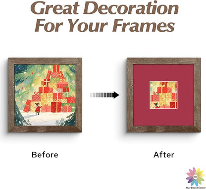 Mat Board Center, 8X8 Mix Color Mats - Image 6