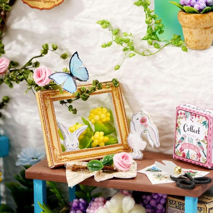 DIY Miniature House Kit, Mini House Building Kit - Image 3