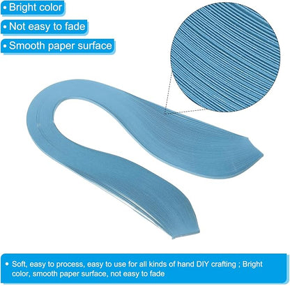 PATIKIL 600pcs Quilling Strips Paper 1/8" 39cm Origami Paper Quilling Strip - Image 3