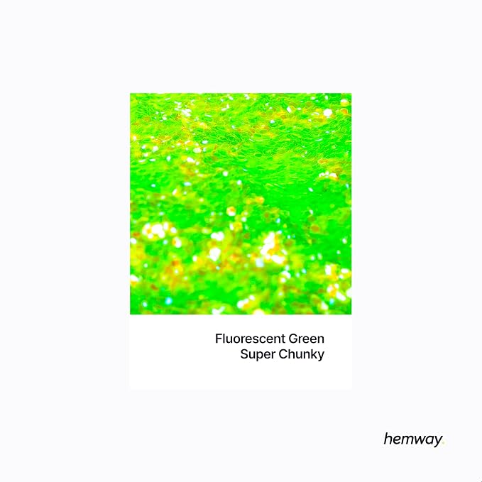 Hemway Polyurethane & Epoxy Resin Glitter 100g / 3.5oz Metallic Crystal Flake - Image 2