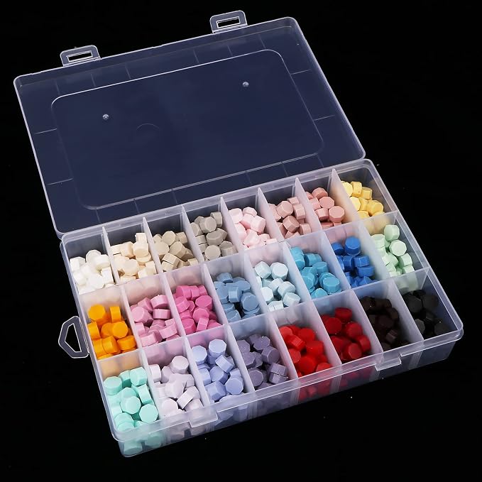 2 Pack 24 Grids Plastic Organizer Box Container Craft Storage Box - Image 6