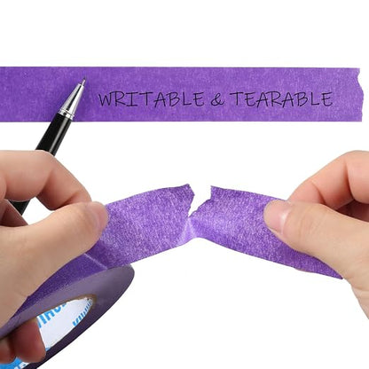 Purple Painters Tape, DIY Crafting, Decoration and School Projects - Image 3