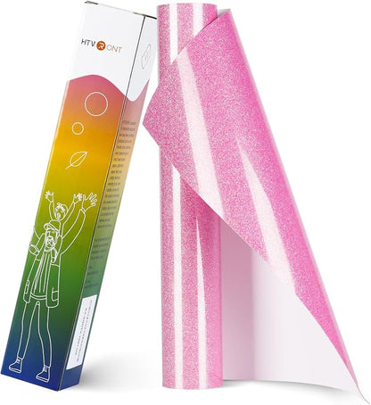 HTVRONT Glitter HTV Vinyl Roll by HTVRONT
