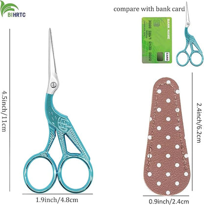 BIHRTC 4.5Inch Small Craft Scissor Stainless Steel Sharp Tip Scissors - Image 2
