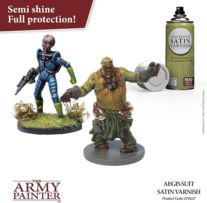 The Army Painter Satin Varnish, Spray Paint Varnish - Image 2