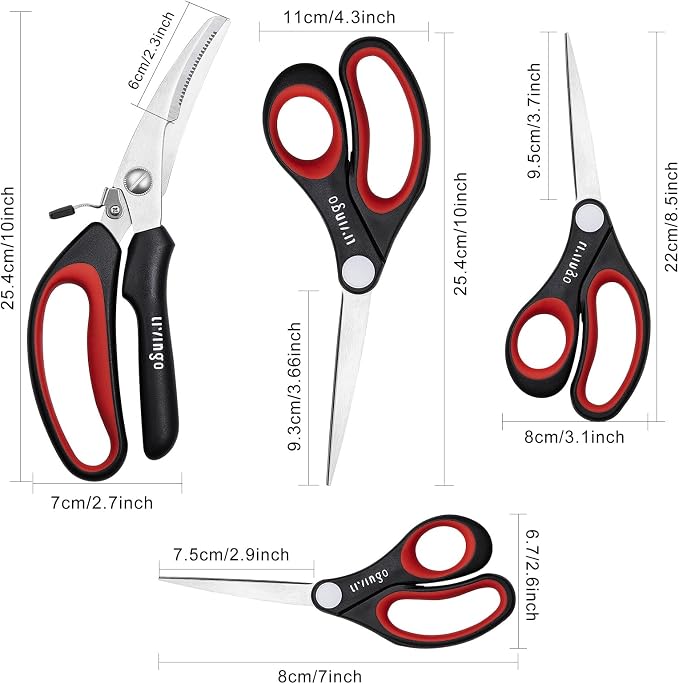 LIVINGO All Purpose Scissors Set - Image 2