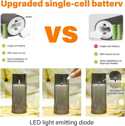 Flickering Flameless Candles Battery Operated - Image 2