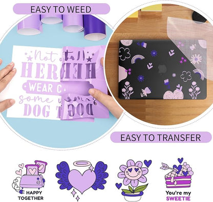GIRAFVINYL Purple Permanent Vinyl - Image 3