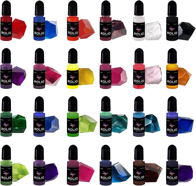 Rolio Pigments Resin Liquid Pigment Translucent Colors by RolioPigments