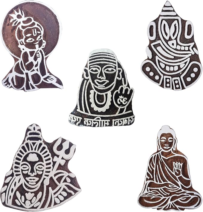 Royal Kraft Religious Wooden Printing Stamps - Image 2