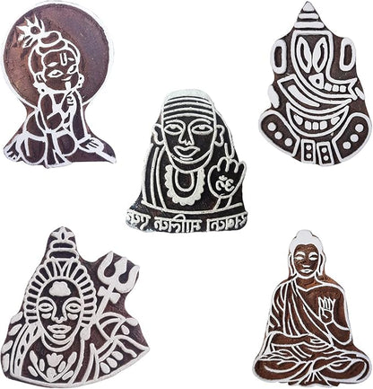 Royal Kraft Religious Wooden Printing Stamps - Image 2