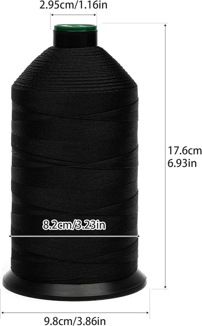 Extra Strong Bonded Nylon Thread #138 Tex135 – 16 OZ, Versatile Stitching - Image 2