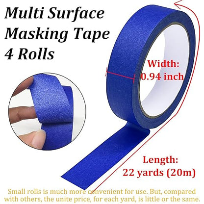 Blue Painters Tape, Masking Tapes, Premium Painter's Tape, Adhesive Paint Tape - Image 3