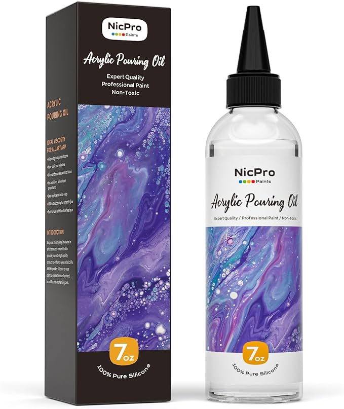 Nicpro 7 Ounce Silicone Pouring Oil by Nicpro