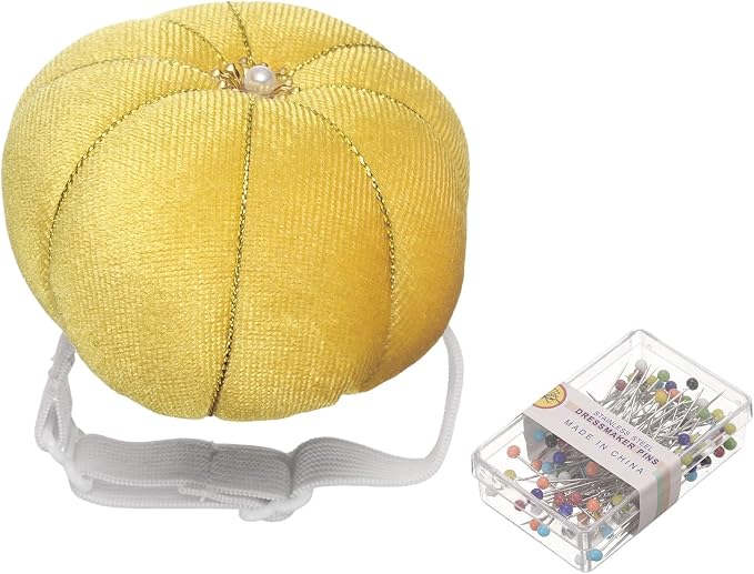 HARFINGTON Wrist Pin Cushion Wristband Sewing Pincushion Polyester Pin Holder by HARFINGTON