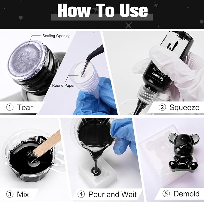 Teexpert Pigment Paste for Epoxy Resin: 3.38oz/100ml Ultra Highly Concentrated - Image 7