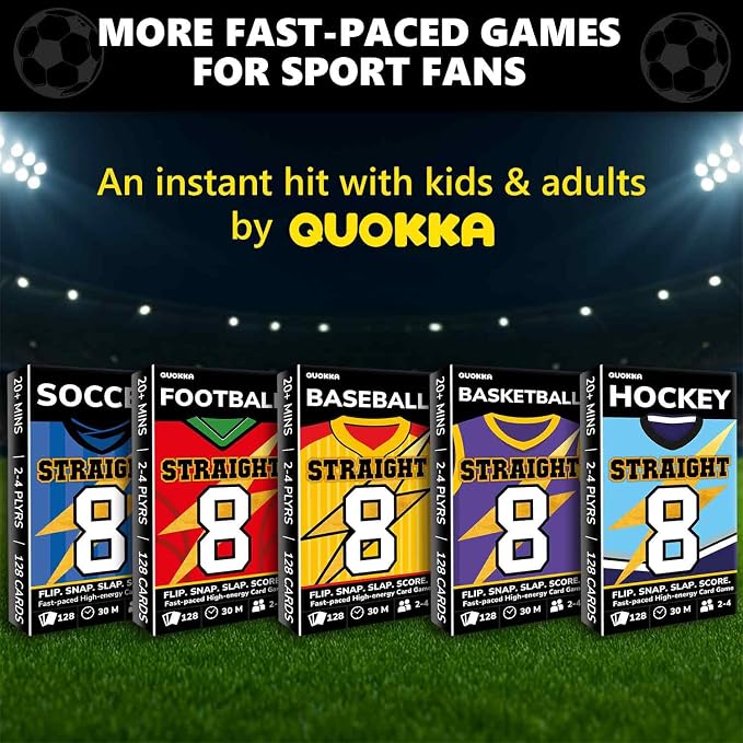 QUOKKA Soccer Fast-Paced Card Game - Image 6