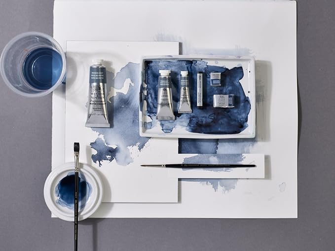 Winsor & Newton Professional Watercolor, Half Pan, Cadmium-Free Scarlet - Image 4