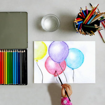 PATIKIL Watercolor Pencil, Sketch Drawing, Bright Orange - Image 7