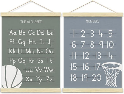 BONETAT Numbers alphabet poster by BONETAT
