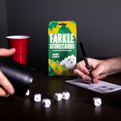 Brybelly Farkle Scorecards – Set of 75 Replacement Score Sheets - Image 4