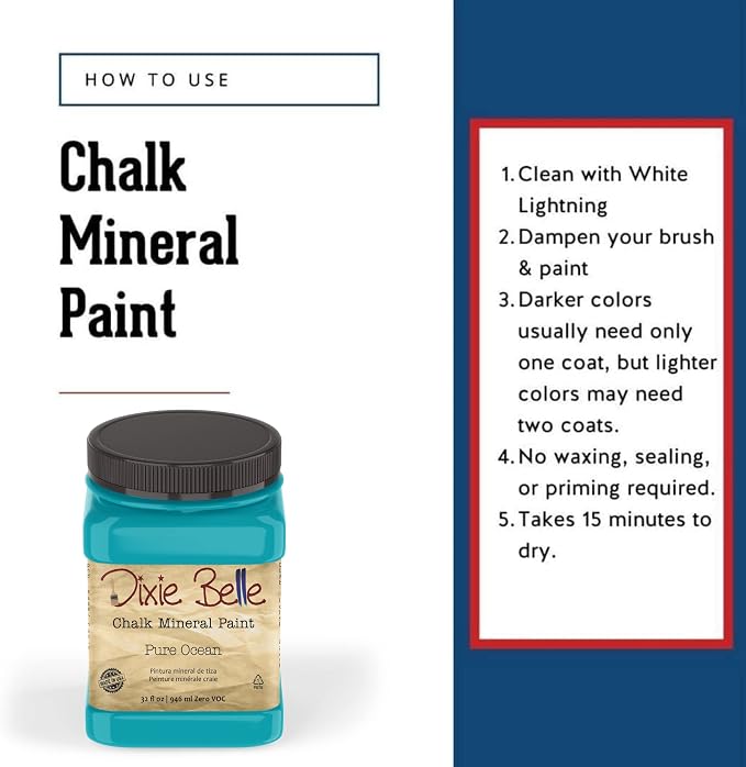 Dixie Belle Paint Company Chalk Finish Furniture Paint - Image 3