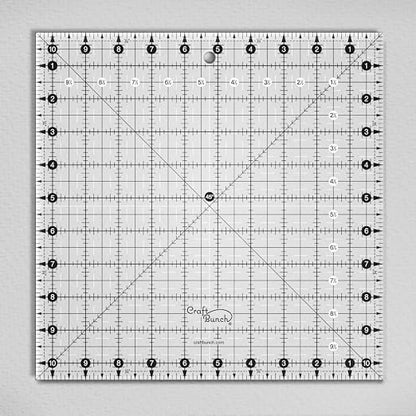 Non-Slip Square Quilt Template Ruler - Image 3