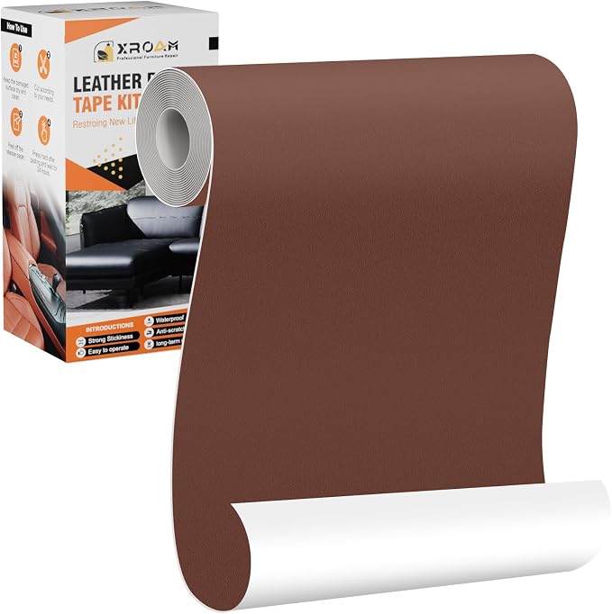 Leather Repair Tape, 4.7x63 inch Leather Patches by ProfessionalFurnitureRepair