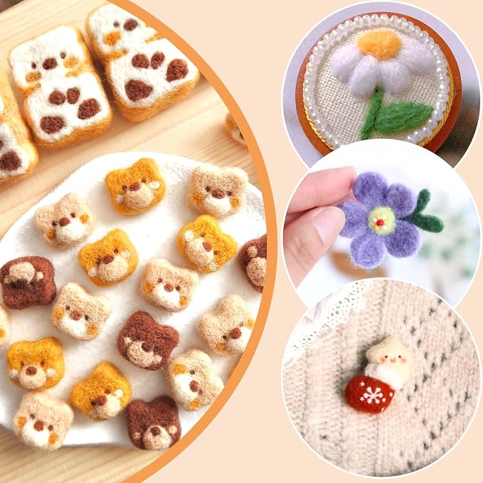 82PCS Needle Felting Tools, Needle Felting Needles, 4 Sizes Felting Needles - Image 7